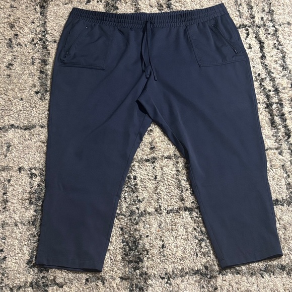 PLUS SIZE ! Magellan Outdoors Men's Dark Blue Joggers - Picture 1 of 9